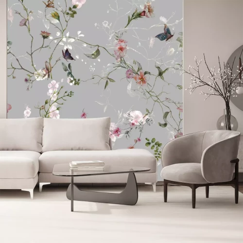 Sticker  thème de la nature printanière