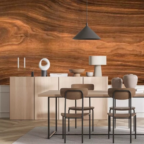 Papier peint  Gros plan sur un nœud de bois