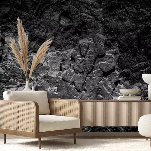 Papier peint  Pierres dans une grotte