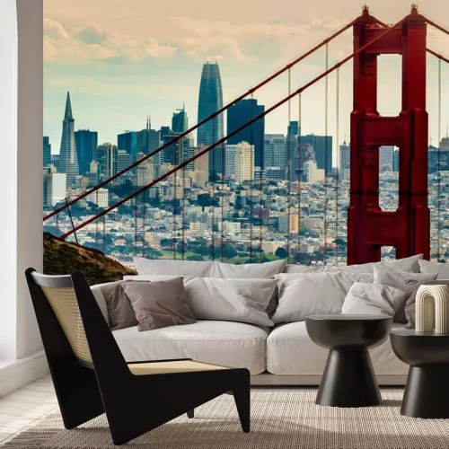 Papier peint  Vue sur la ville de San Francisco