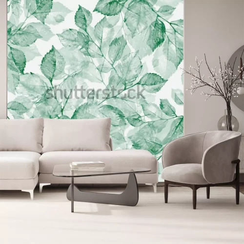 Papier peint  La nature en aquarelle