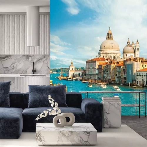Papier peint  Vue magnifique sur le Grand Canal, Venise, Italie