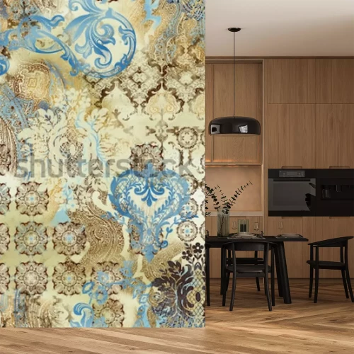 Papier peint  Motifs éthniques indiens