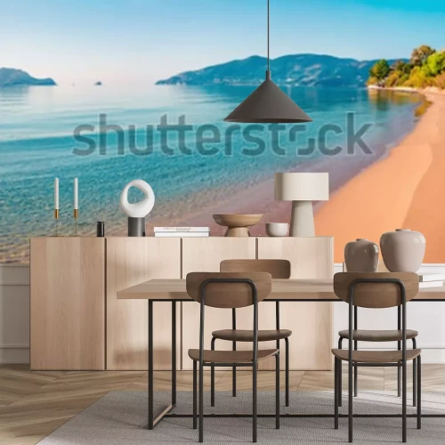 Papier peint  Mer calme en Grèce