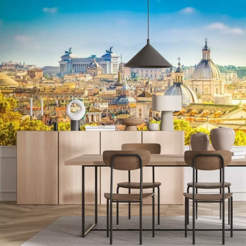 Papier peint  Panorama de la ville et bâtiments