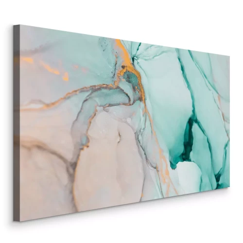 Tableau  Gros plan de la peinture. Peinture à l'huile très texturée. Détails de haute qualité.