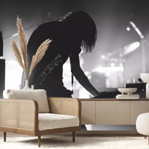 Papier peint  Guitariste rock et concert