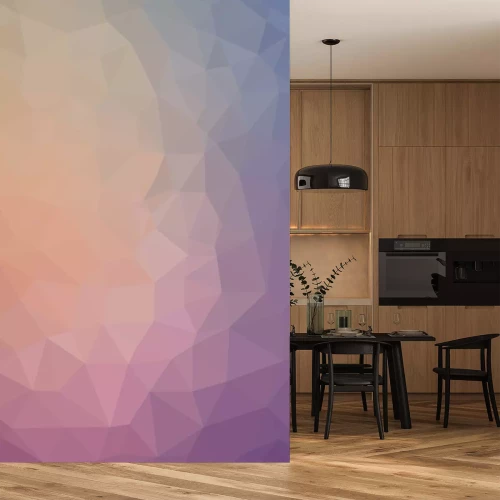 Sticker  Graphique abstrait avec un dégradé