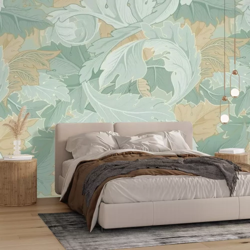 Papier peint  Jardin de fleurs William Morris