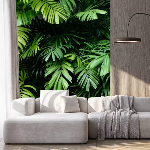 Sticker  Plantes dans un jardin tropical