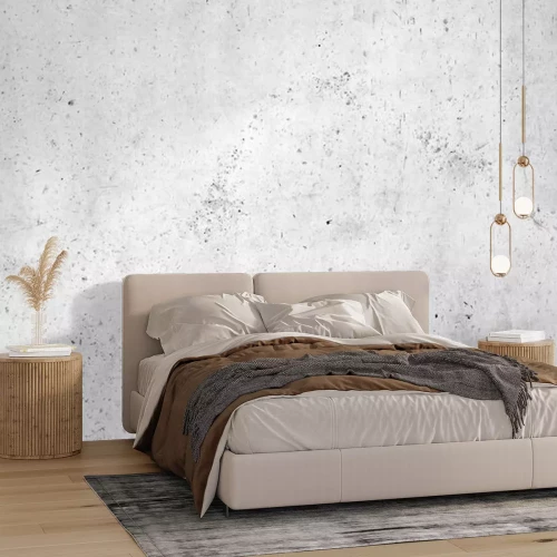 Papier peint  Texture de mur de béton blanc vide