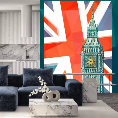 Sticker  Tour Elizabeth - célèbre Landmark de Londres