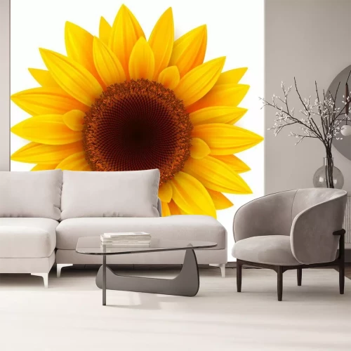 Sticker  Grande fleur de tournesol