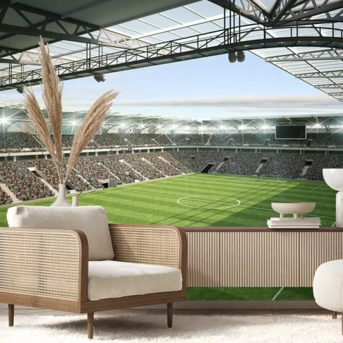 Papier peint  Vue d'une tribune latérale