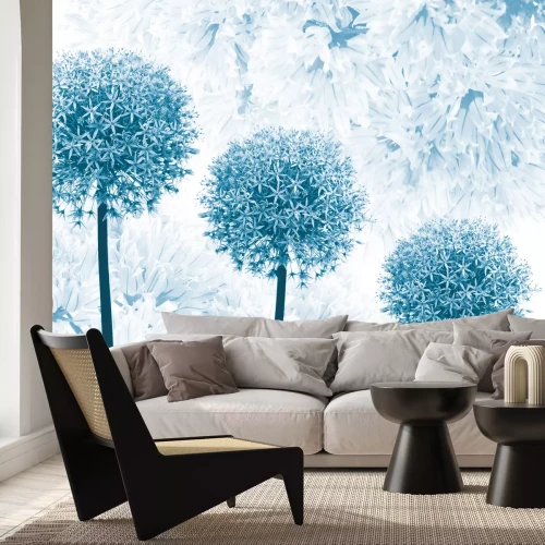 Papier peint  Fleurs d'ail