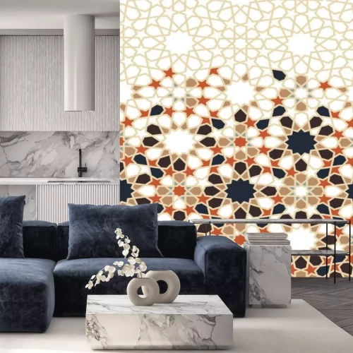 Sticker  Une mosaïque d'étoiles