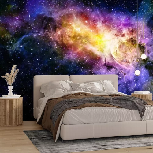 Papier peint  Nébuleuse colorée dans l'espace