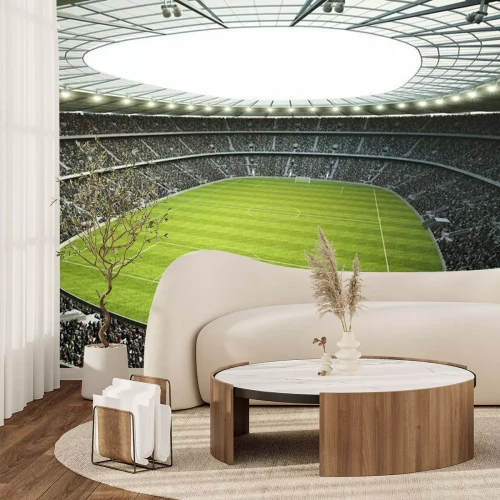 Papier peint  Le stade vu des tribunes