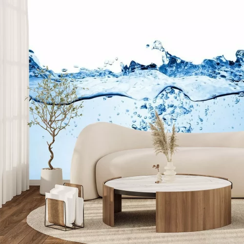 Papier peint  Eau capturée en mouvement
