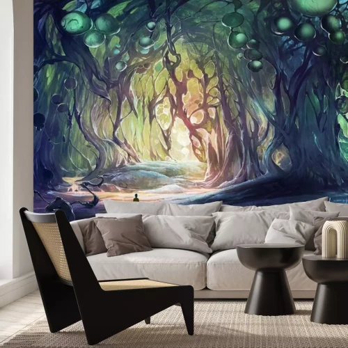 Papier peint  Monde fantastique et homme