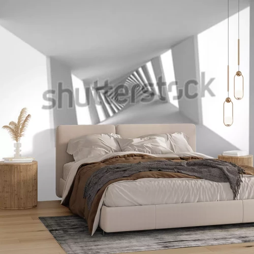 Papier peint  Tunnel effet de profondeur