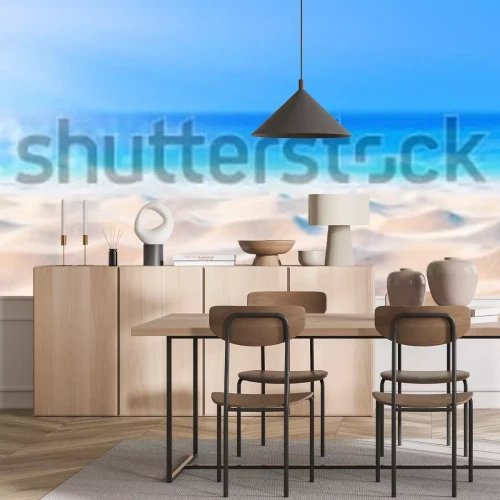 Papier peint  Mer, sable et soleil