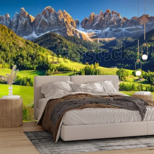 Papier peint  Paysage vert