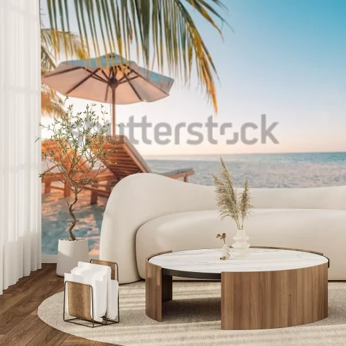 Papier peint  Plage tropicale et sable