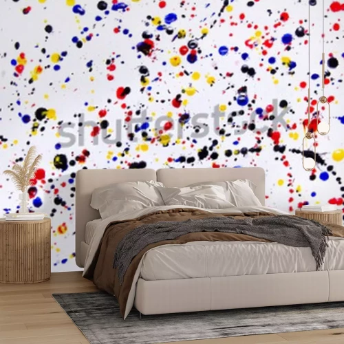 Papier peint  Motif du peintre Pollock