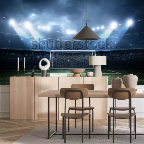 Papier peint  Compétition sportive le soir