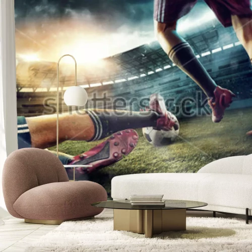 Sticker  Match de football