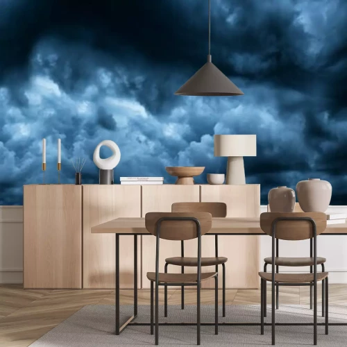 Papier peint  Nuages sombres avant la tempête