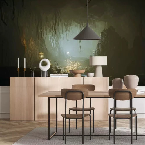 Papier peint  Grotte de fantaisie