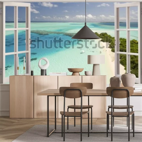 Papier peint  Plage tropicale