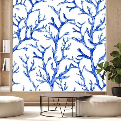 Papier peint  Récif corallien bleu