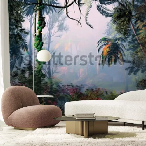 Papier peint  Forêt tropicale