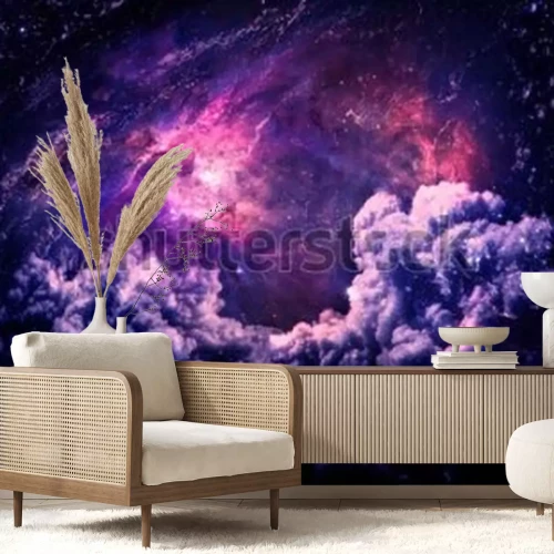 Papier peint  Vision galactique fantastique