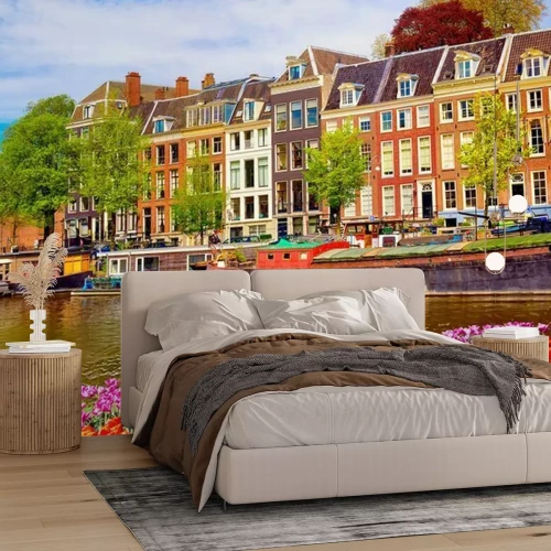 Papier peint  Beau paysage d'Amsterdam