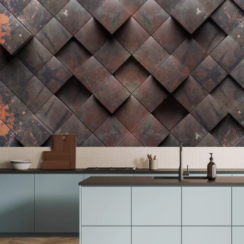 Sticker  Une surface spacieuse dans un style industriel