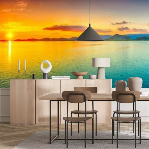 Papier peint  Panorama de l'Ouest au bord de l'océan