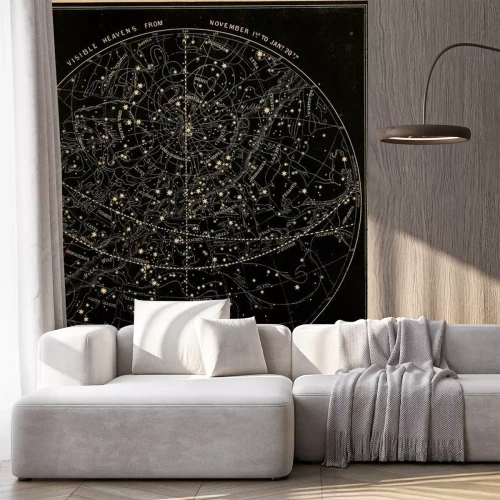 Sticker  Astronomical illustration. Old image