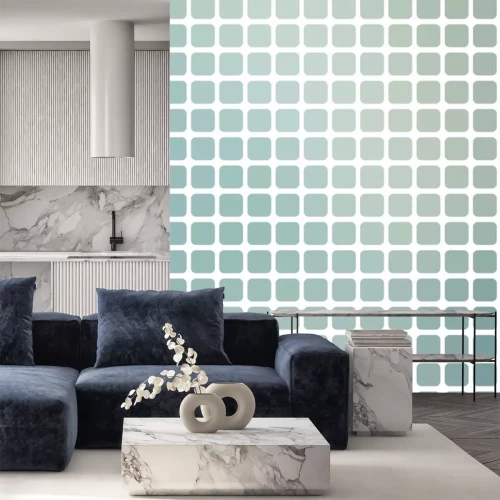 Sticker  Une mosaïque minimaliste de carrés