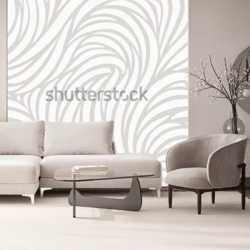 Sticker  Modèle sans couture abstrait gris