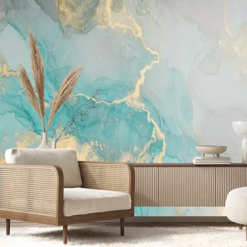 Papier peint  Marbre lisse et poli