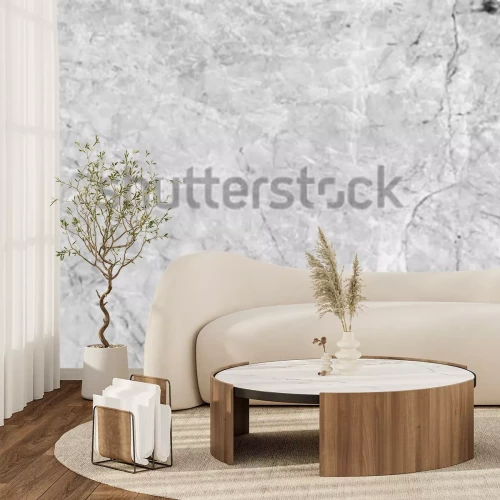 Papier peint  Style industriel marbre gris