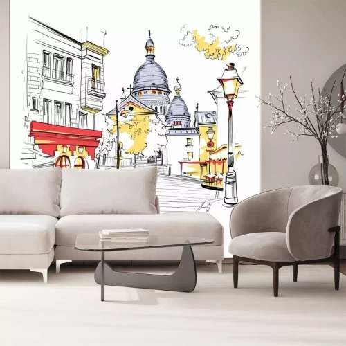 Sticker  Montmartre in Paris, France