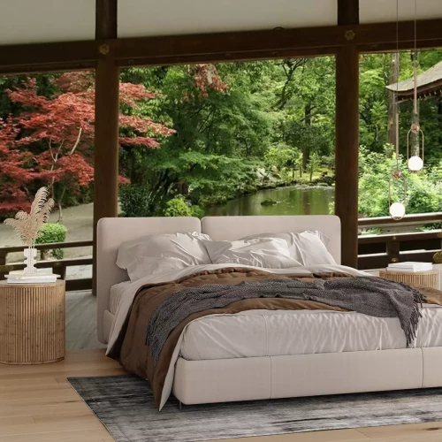 Papier peint  Beautiful japanese garden in Kyoto (Kamigamo shrine)