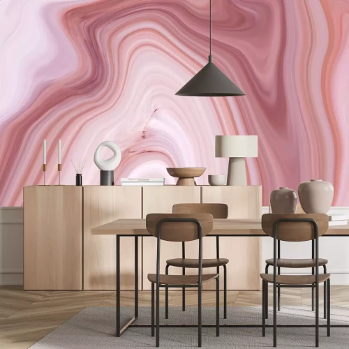 Sticker  Texture pierre dans des tons roses