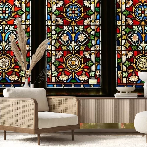 Sticker  Vitraux colorés