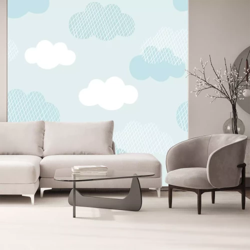 Sticker  Nuages de style scandinave